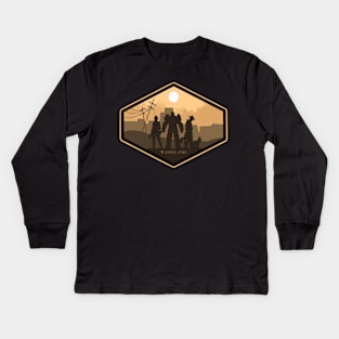 Explore Wasteland Kids Long Sleeve T-Shirt